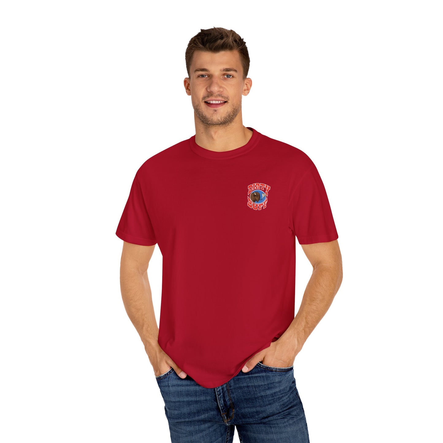 Dirty Buff OG Graphic Tee (Red Text)