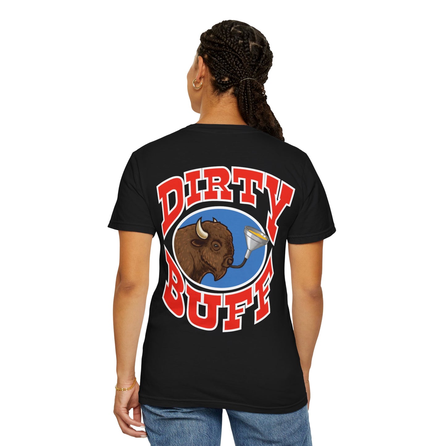 Dirty Buff OG Graphic Tee (Red Text)