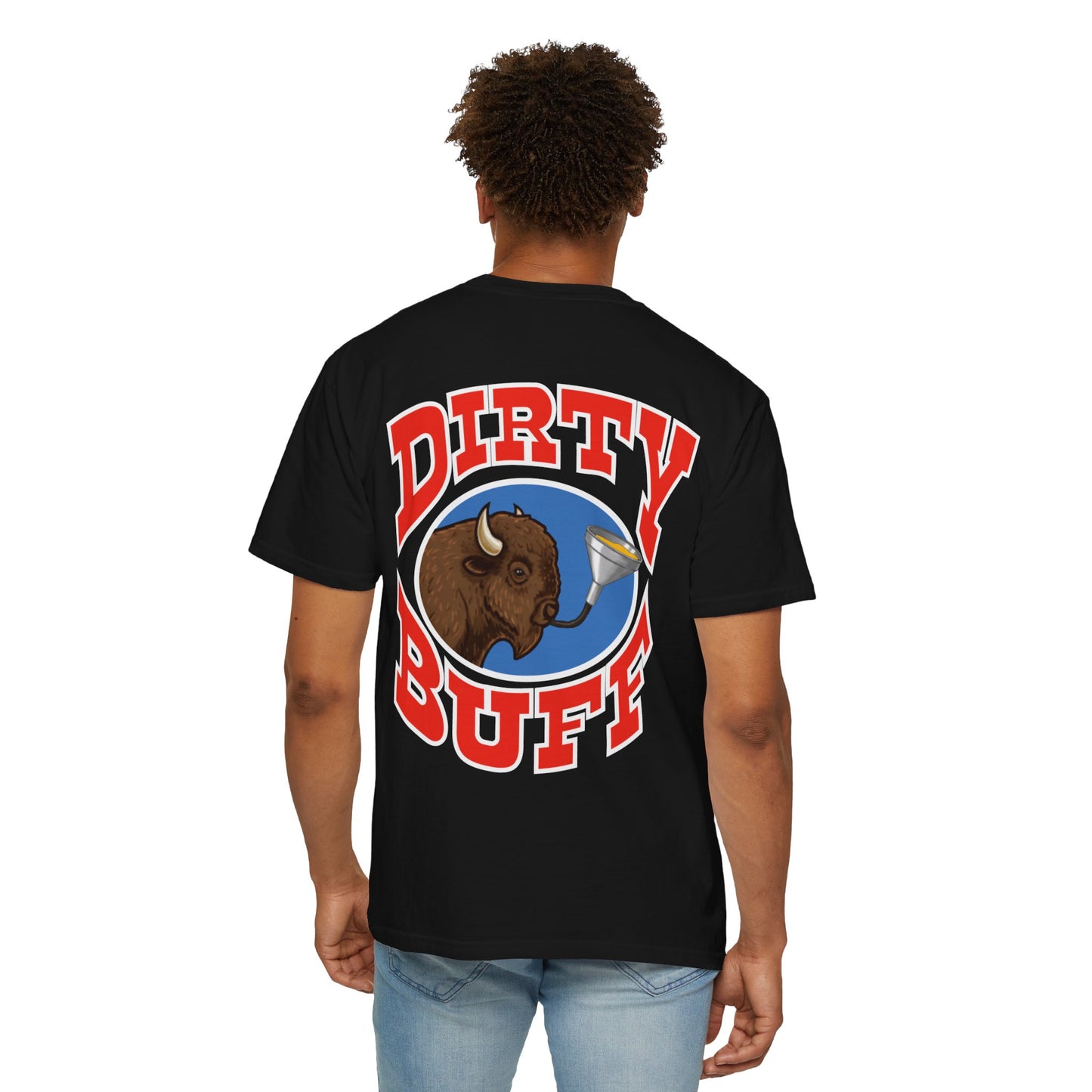 Dirty Buff OG Graphic Tee (Red Text)