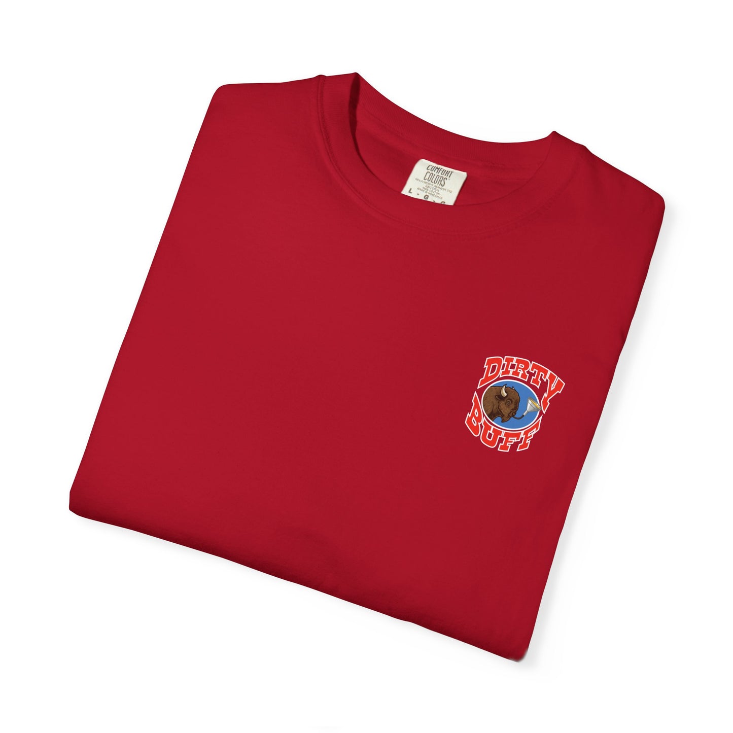 Dirty Buff OG Graphic Tee (Red Text)