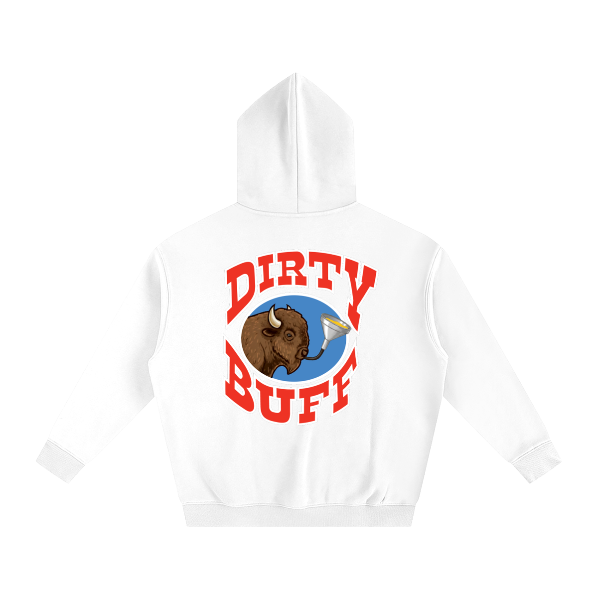 OG Dirty Buff Oversized Fleeced Hoodie