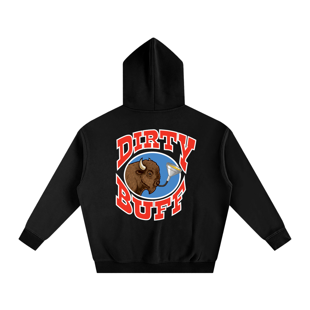 OG Dirty Buff Oversized Fleeced Hoodie