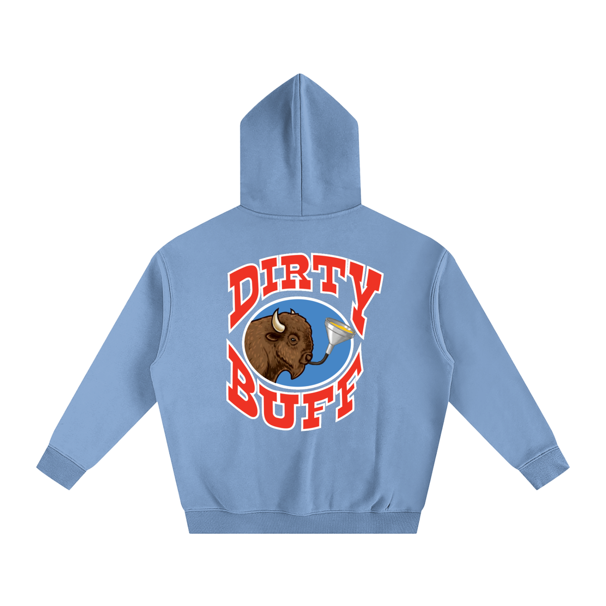 OG Dirty Buff Oversized Fleeced Hoodie